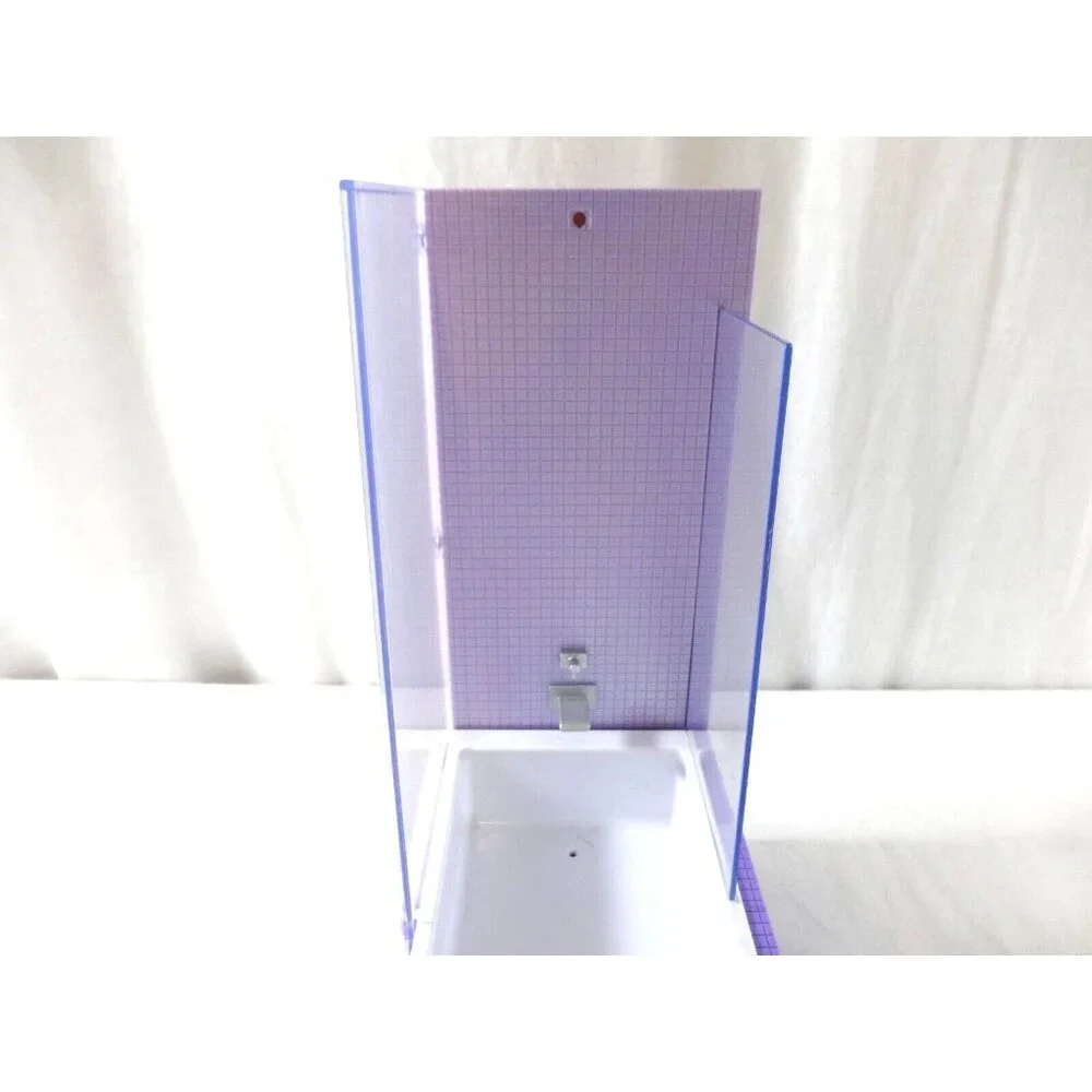Rainbow High Doll House Purple Bathroom Tub with sides for 11-12